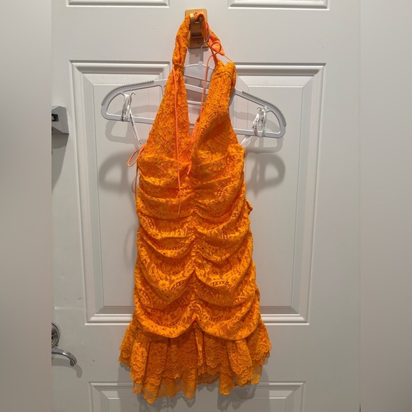 NWT For Love & Lemons Jamie Lace Mini Dress - Picture 3 of 5